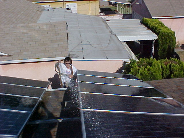 Mantenimiento de los paneles fotovoltaicos