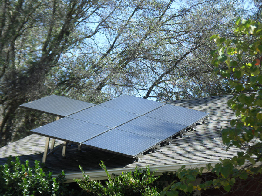 paneles fotovoltaicos sin sombra