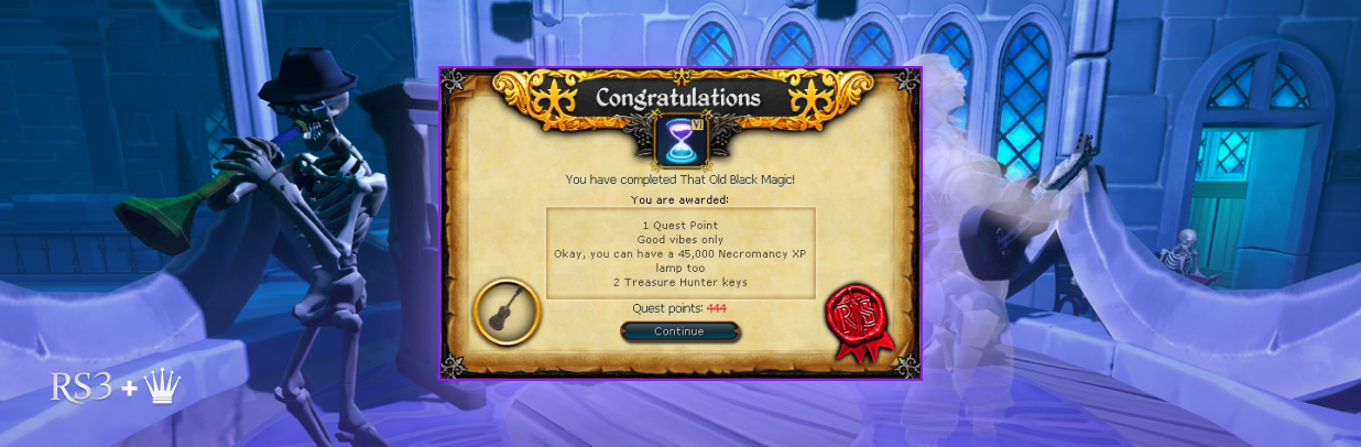 rs3 that old black magic certificate, rs3 that old black magic
