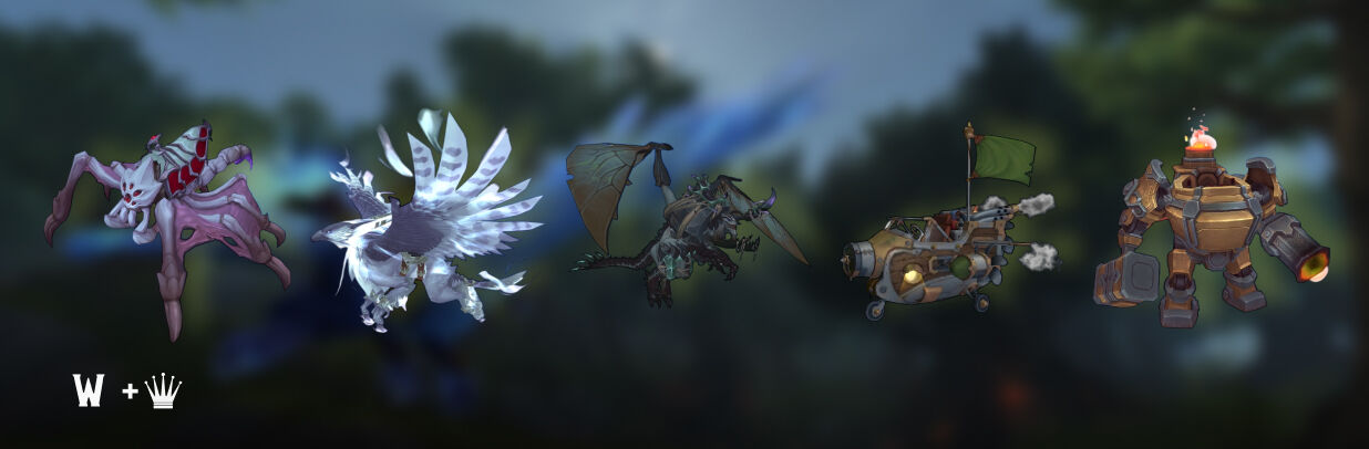 war within gear and mounts