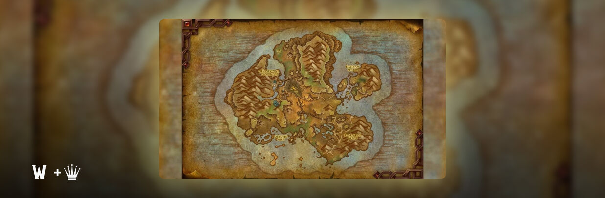 wow the siren isle, map
